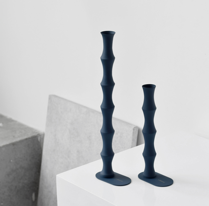 Chic Blue Candle Stand