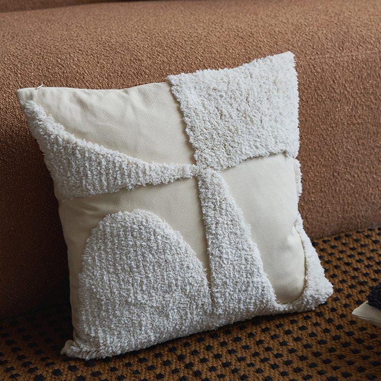 Cotton Tufted Pillowcase
